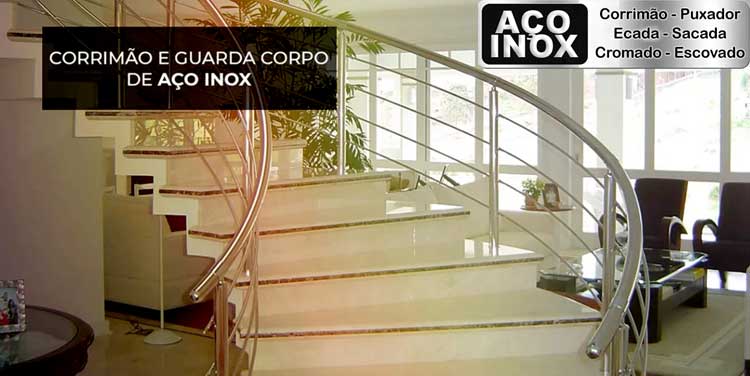 corrimão guarda corpo aço inox puxador escovado escada guarda corpo puxadores porta corrimões balneário camboriú itapema praia brava porto belo itajaí piçarras bombinhas